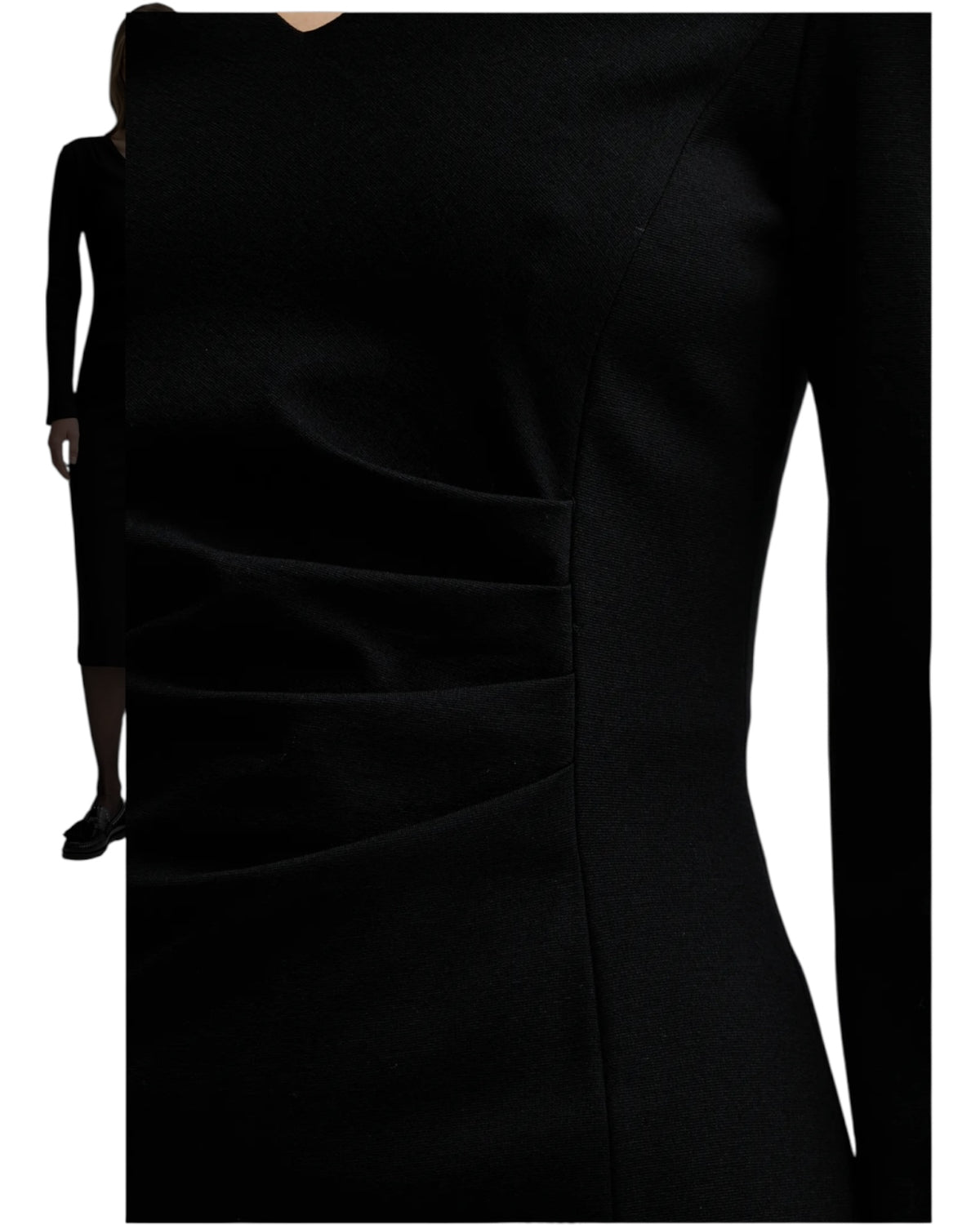 Midi φόρεμα με ντεκολτέ FILIPPA