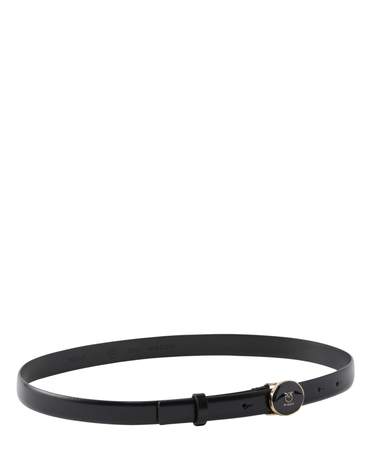 Ζώνη 2,8 cm με λογότυπο ROUND ENAMEL