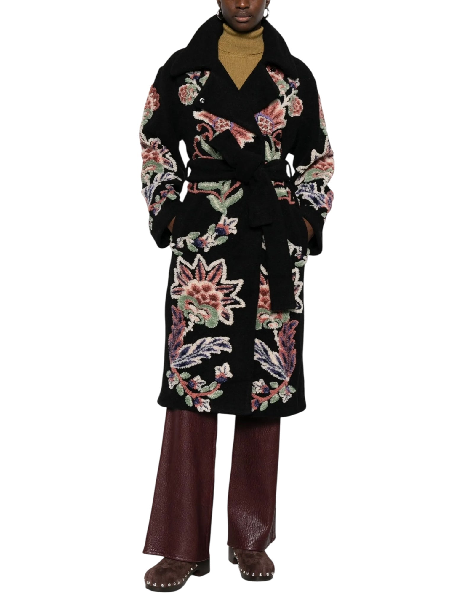 Παλτό με κεντήματα MARVELOUS GARDEN FLEECE