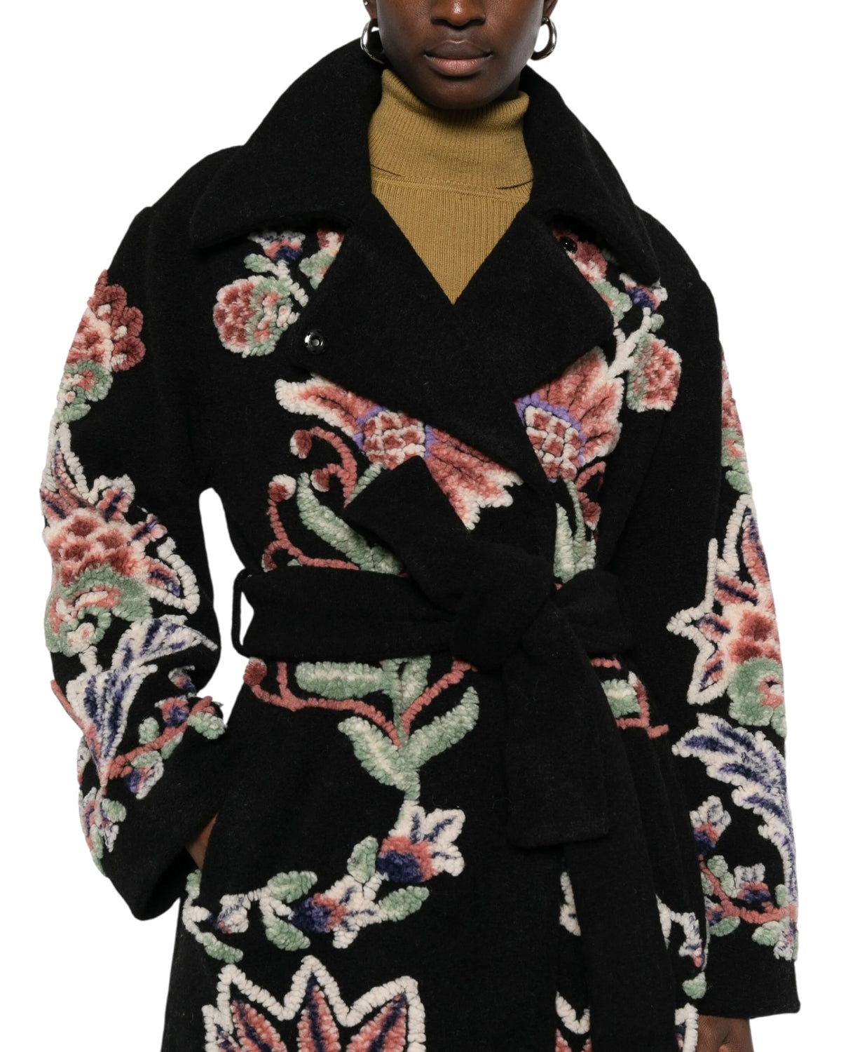 Παλτό με κεντήματα MARVELOUS GARDEN FLEECE