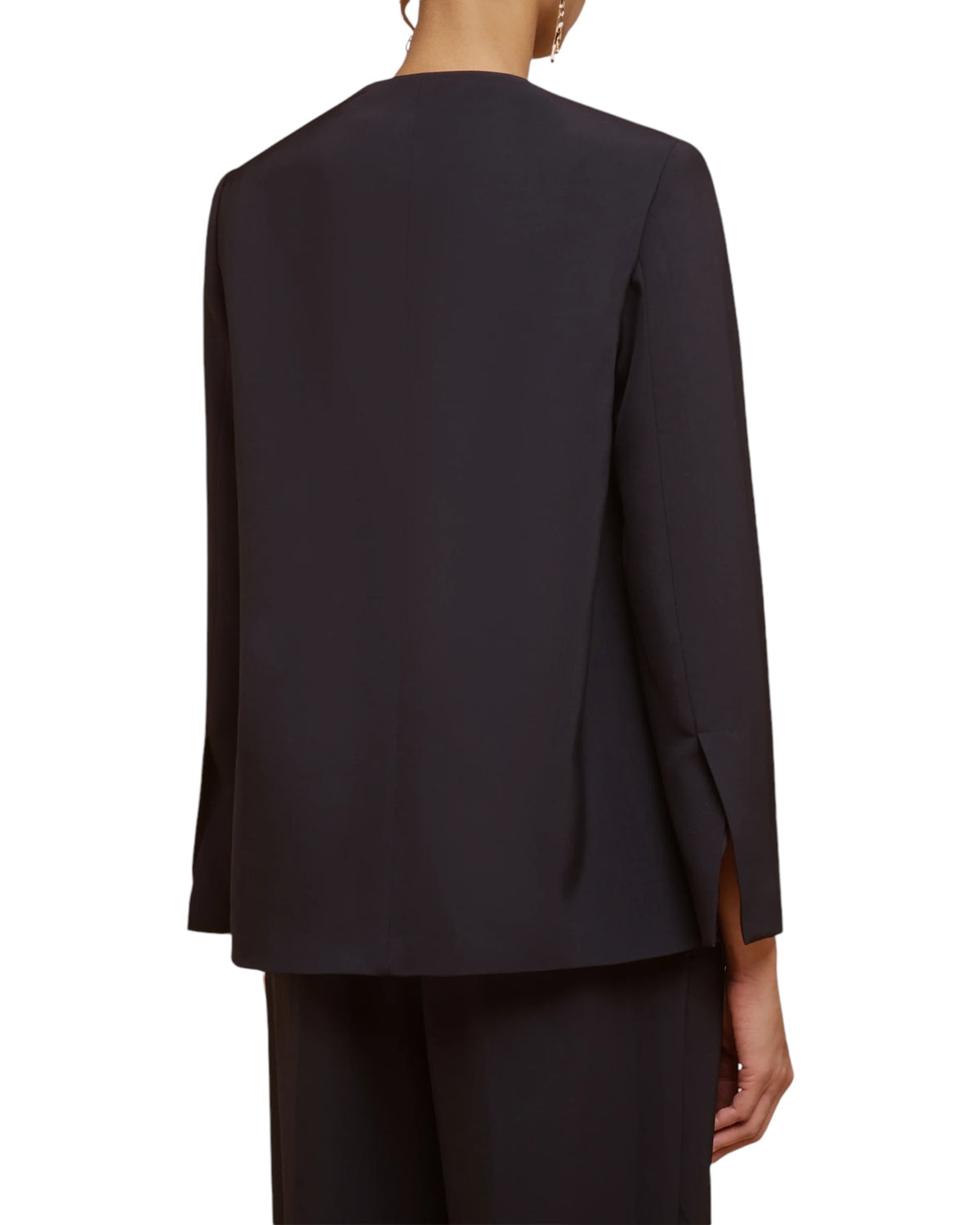 Blazer με κουμπί και τσέπες