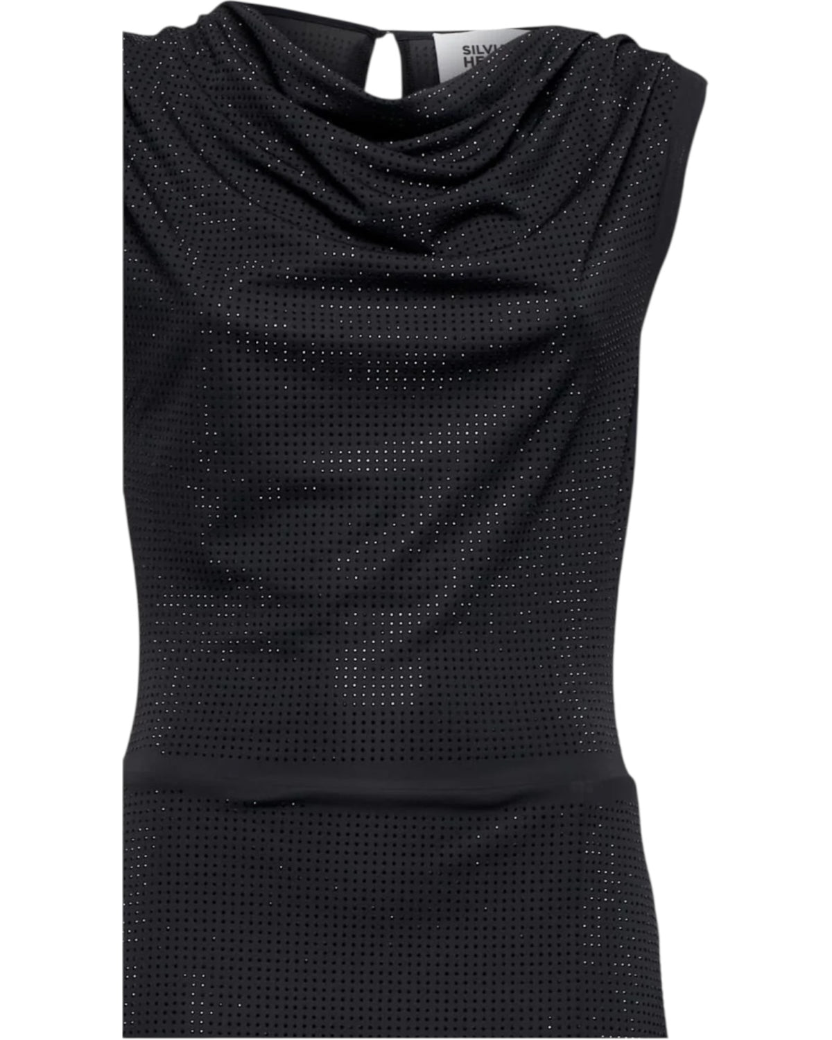 Μακρύ ντραπέ φόρεμα με έναν ώμο DUALA