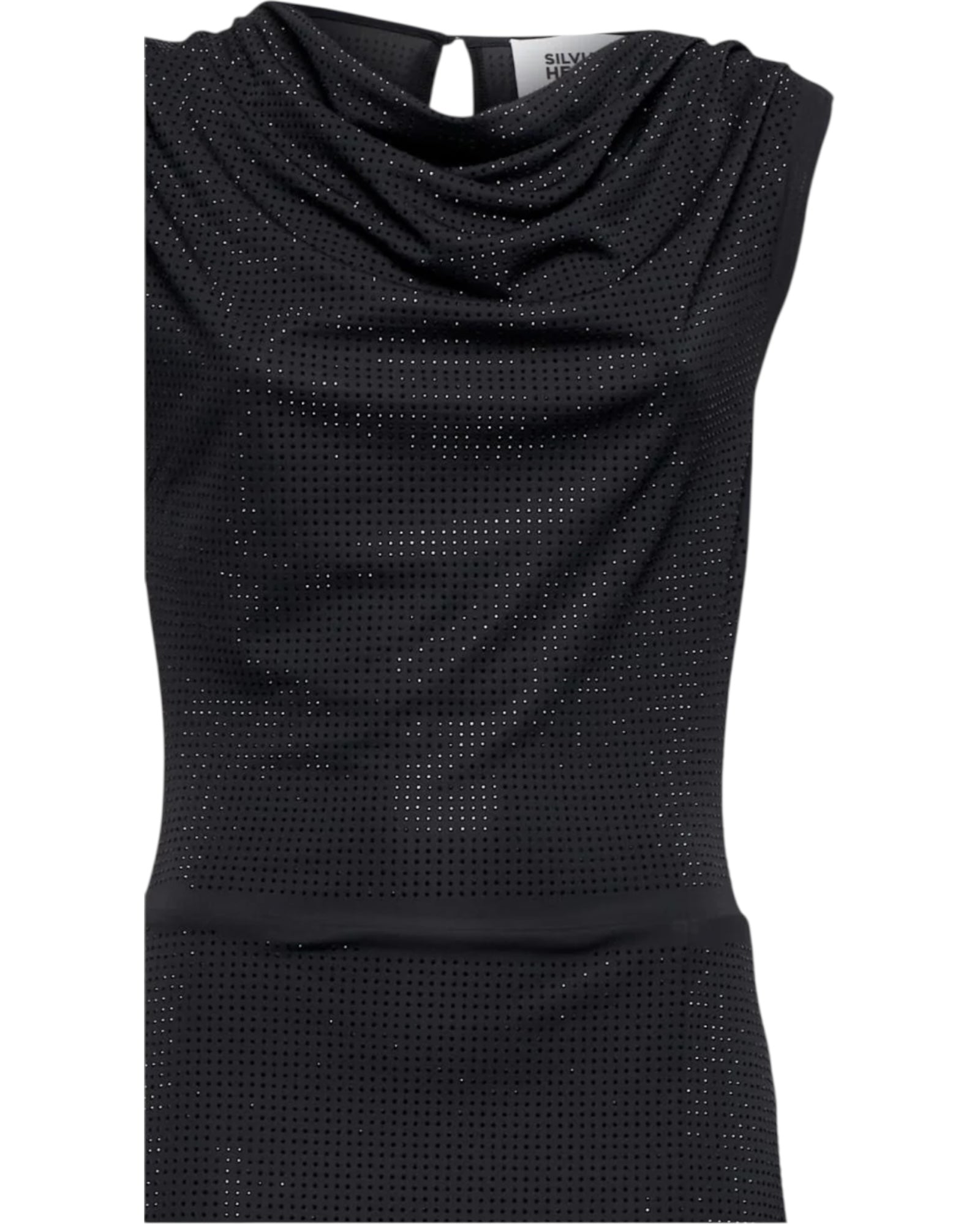 Μακρύ ντραπέ φόρεμα με έναν ώμο DUALA