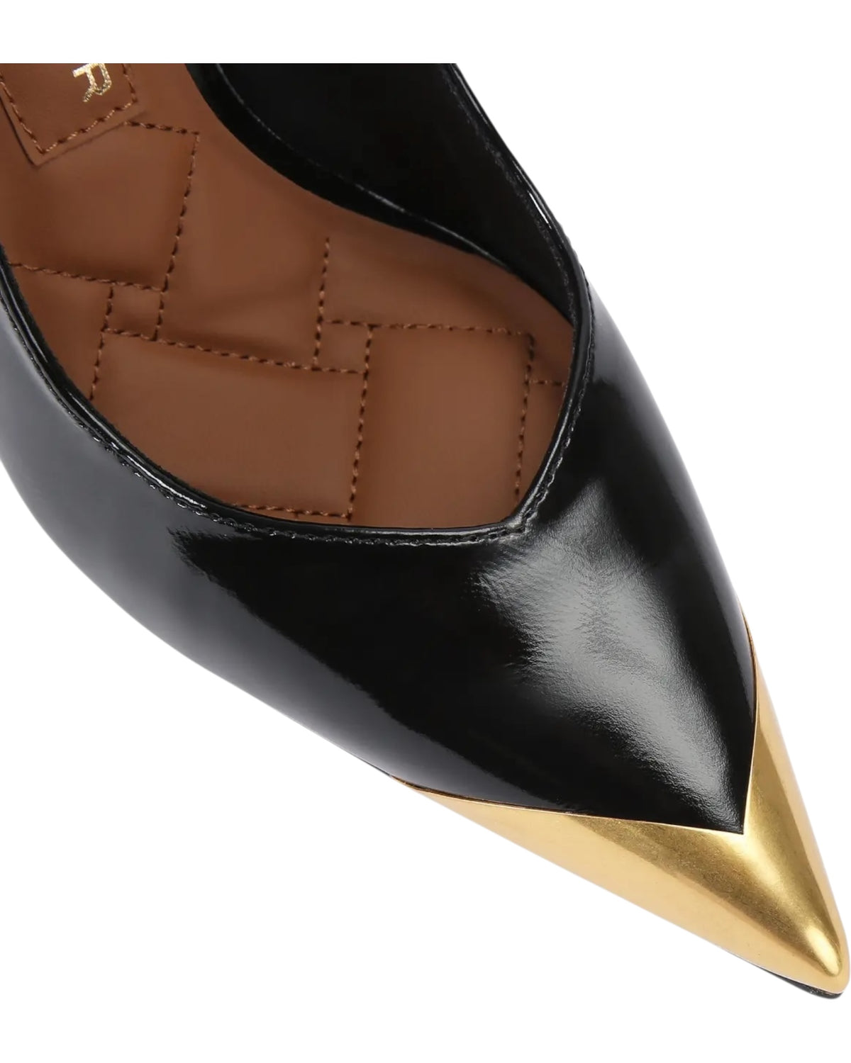 Γόβα με χρυσή μύτη REGENT POINT