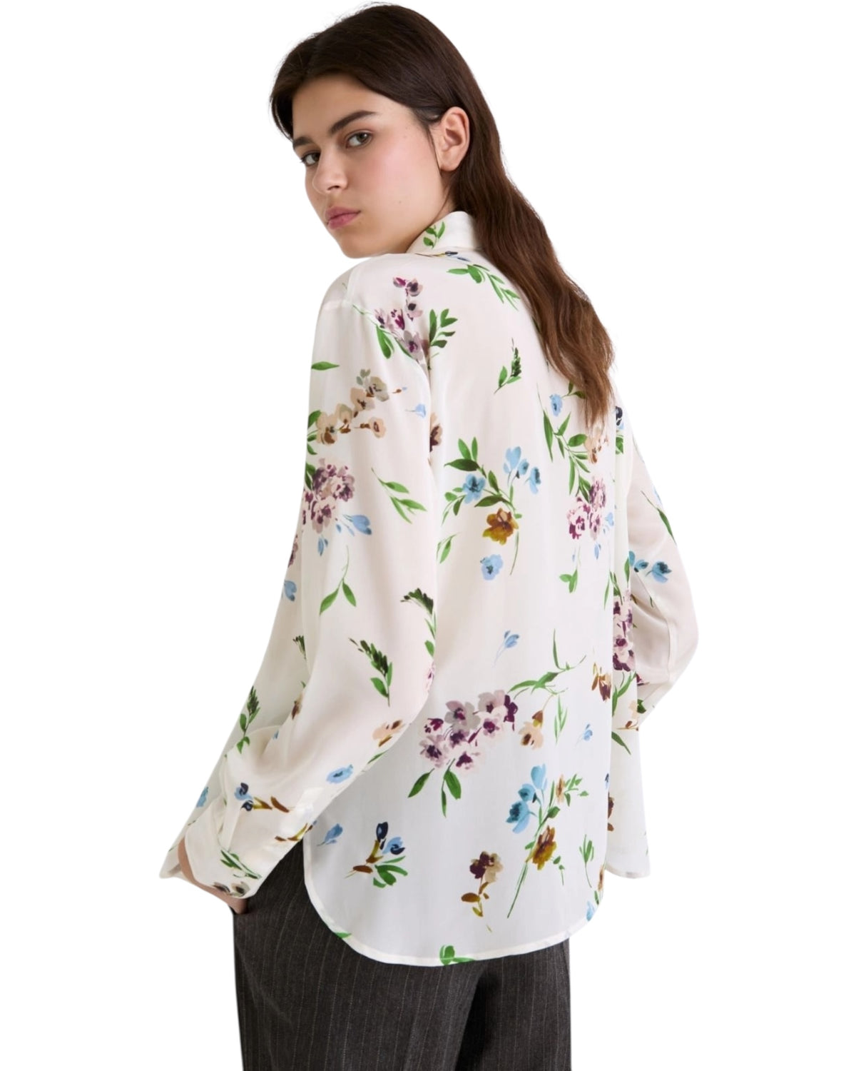 Πουκάμισο με floral τύπωμα FARETRA