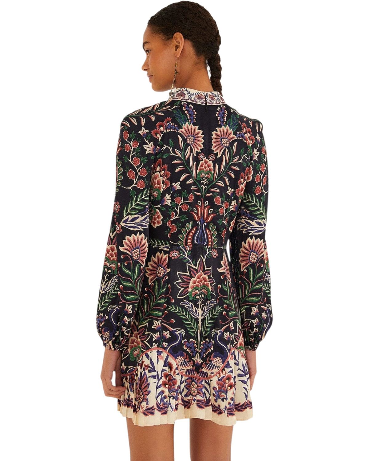 Mini φόρεμα MARVELOUS GARDEN BLACK