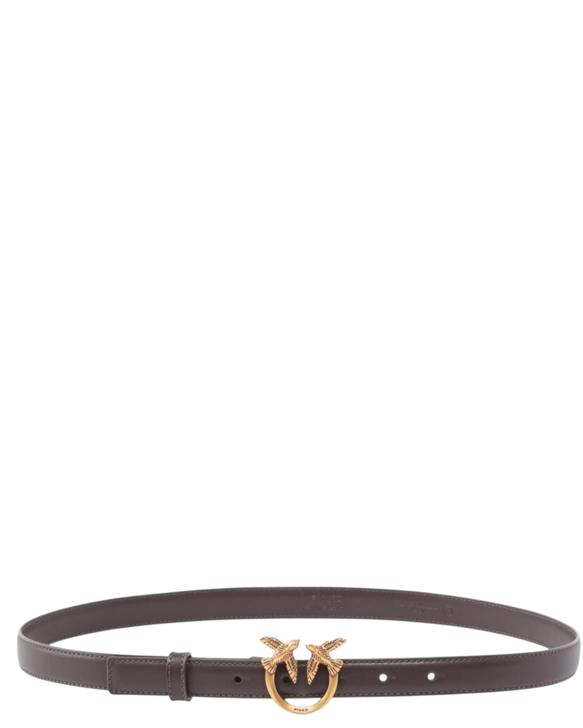 Δερμάτινη λεπτή ζώνη Love Birds H2