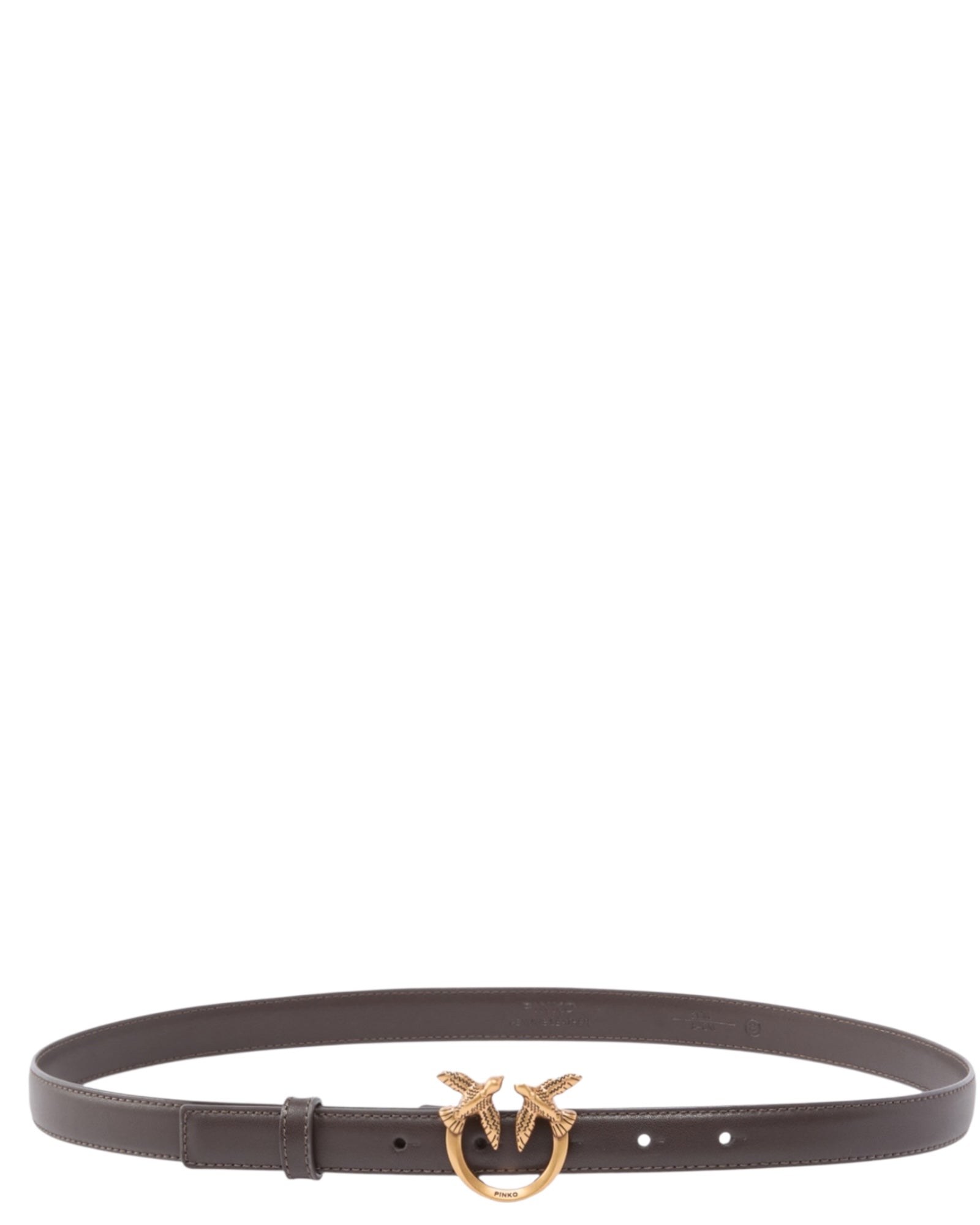 Δερμάτινη λεπτή ζώνη Love Birds H2