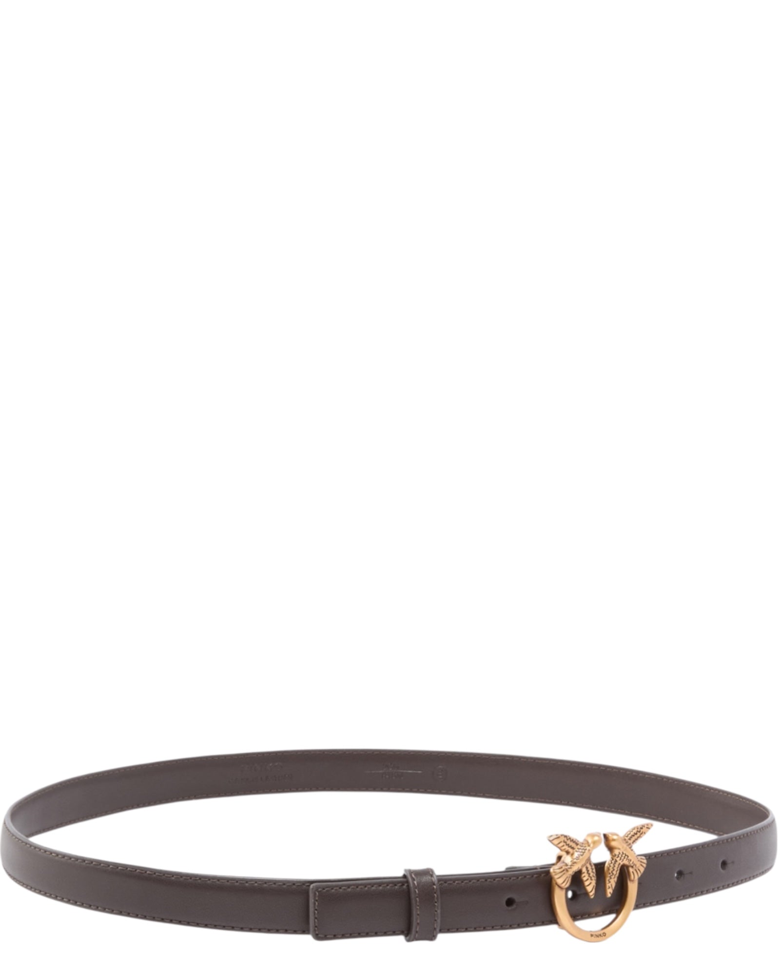 Δερμάτινη λεπτή ζώνη Love Birds H2