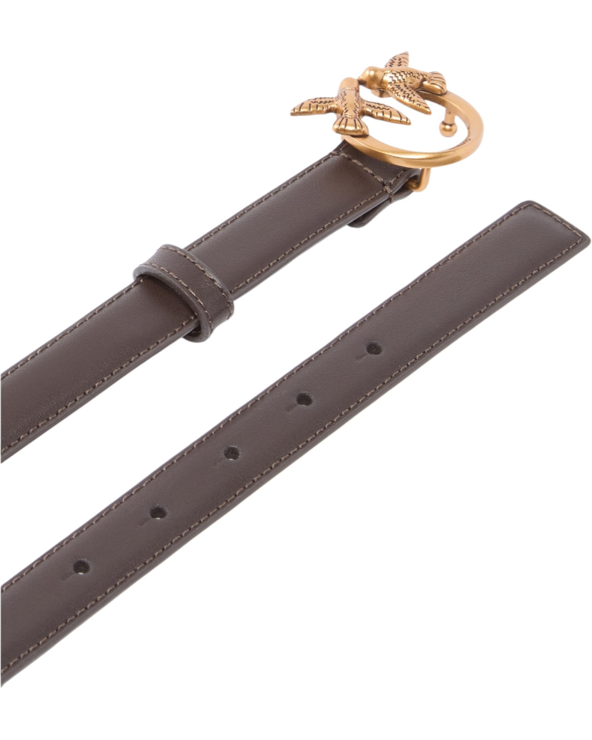 Δερμάτινη λεπτή ζώνη Love Birds H2