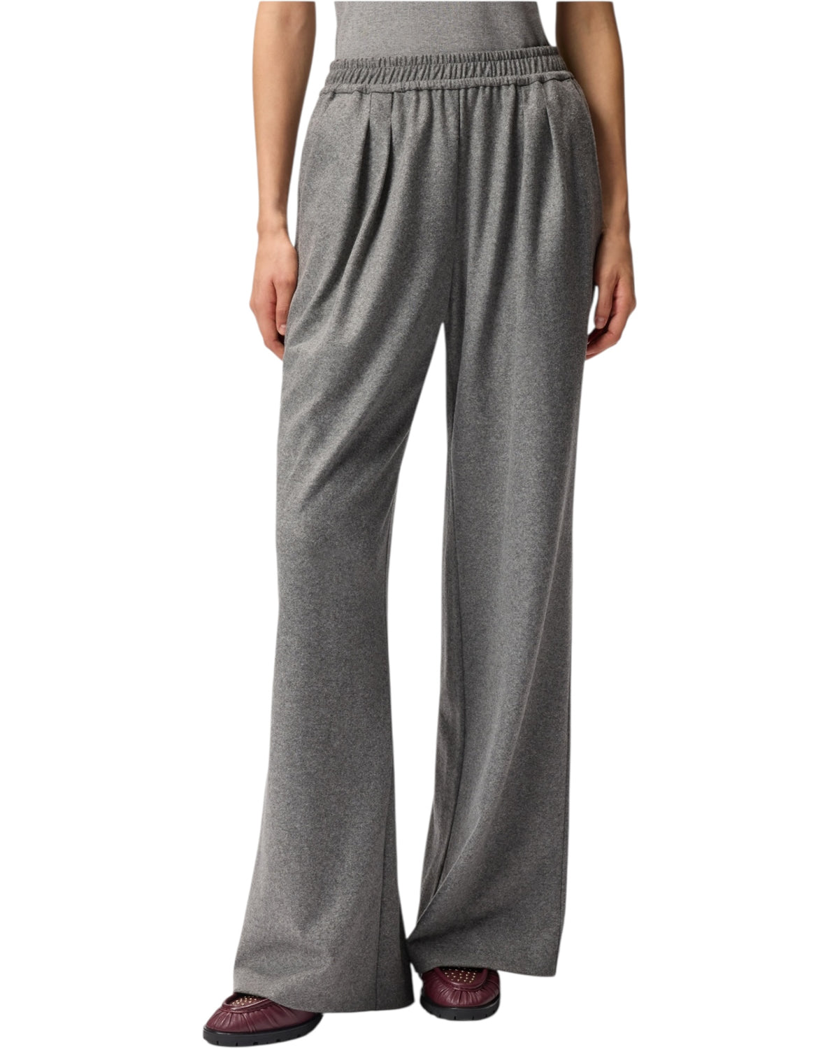 Μακρύ παντελόνι με φαρδιά μπατζάκια RAMONA