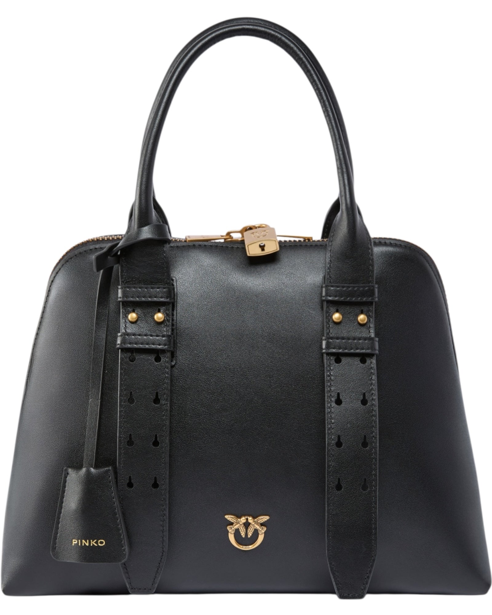 Τσάντα δερμάτινη BOWLING BAG MEDIUM