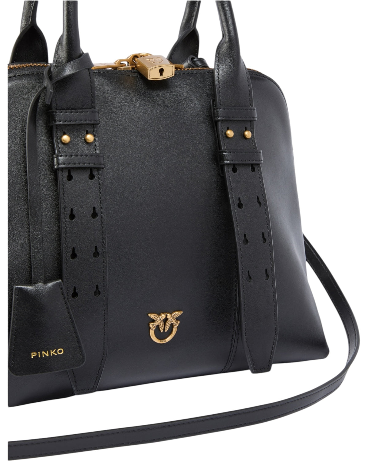 Τσάντα δερμάτινη BOWLING BAG MEDIUM