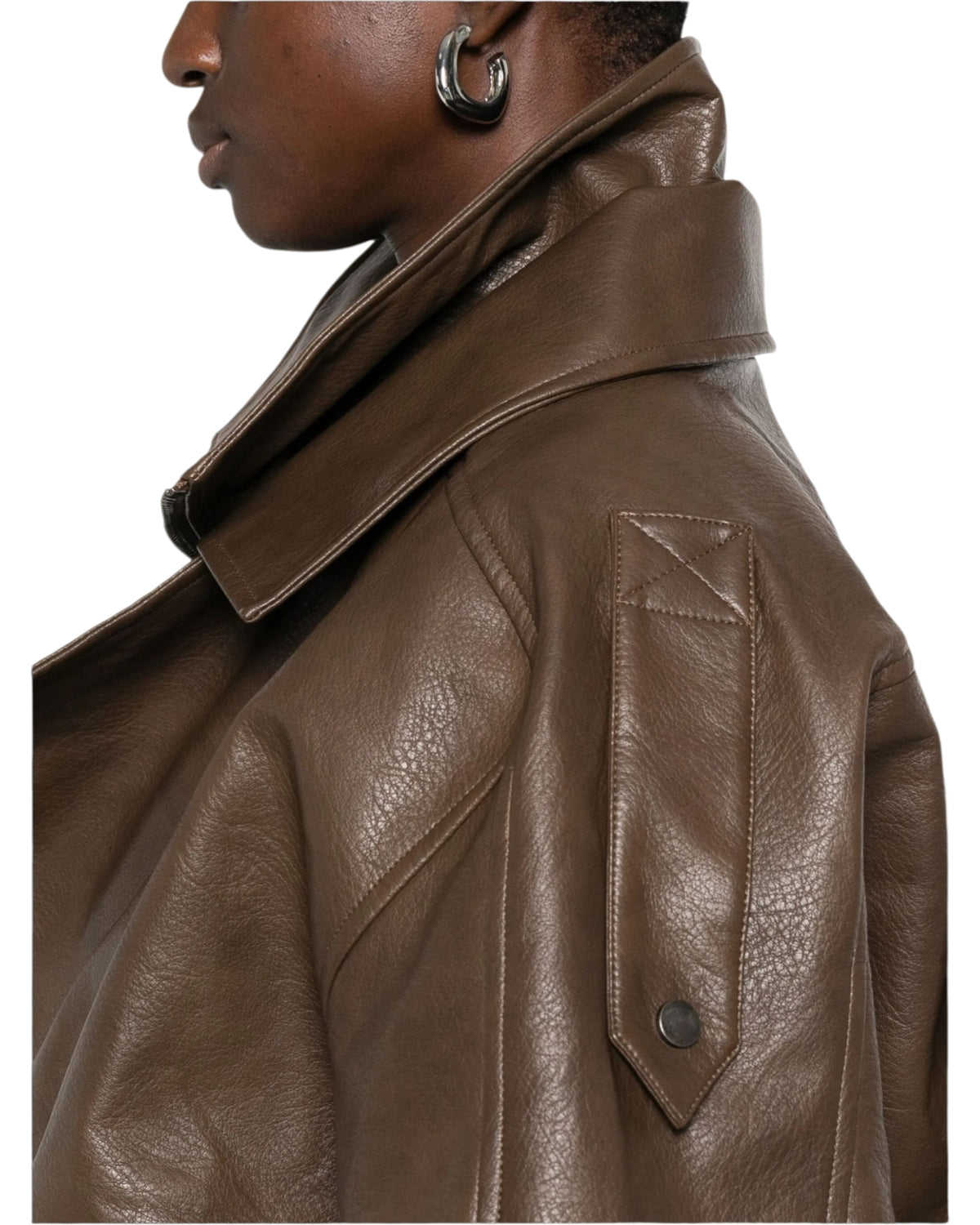 Γυναικείο μπουφάν bomber με φερμουάρ