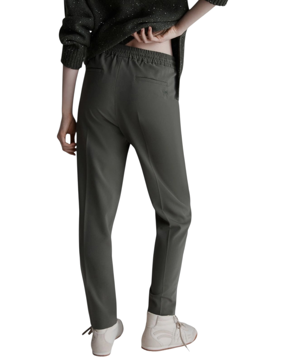 Ελαστικό παντελόνι twill SEME