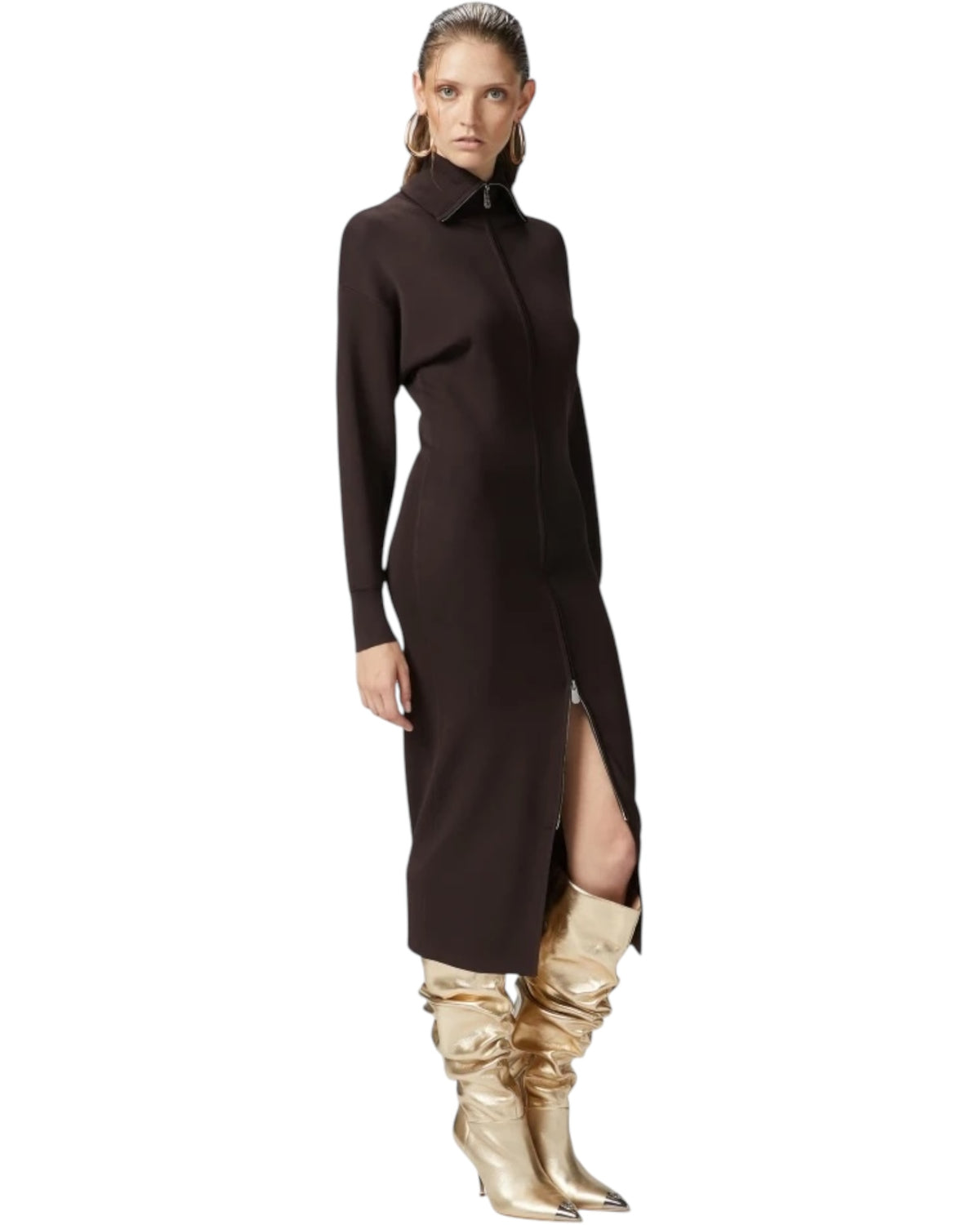 Φόρεμα Midi πλεκτό LEVULOSIO