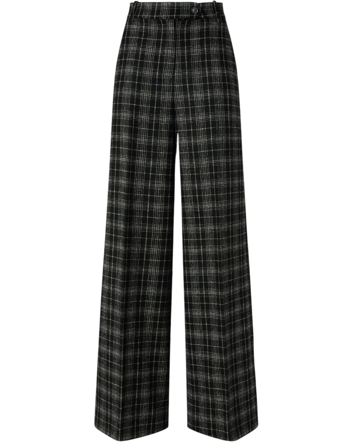 Φαρδύ καρό παντελόνι BLANCA
