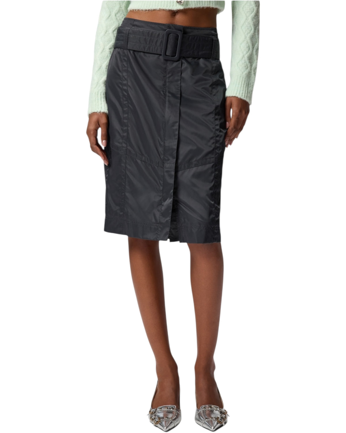 Φούστα μολύβι με ζώνη GEMA