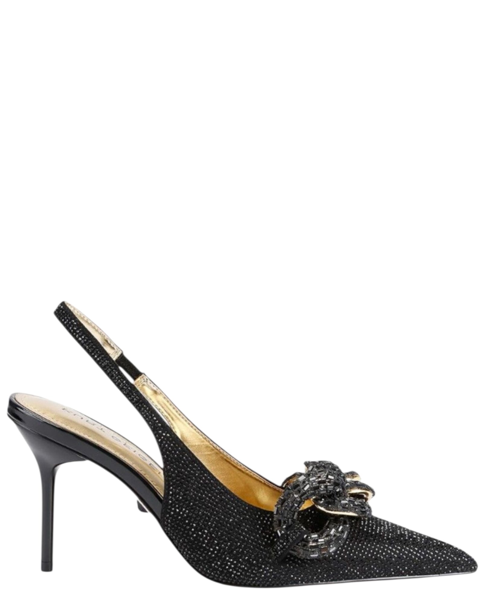 Slingback με διακοσμητική αλυσίδα CRYSTAL CHAIN