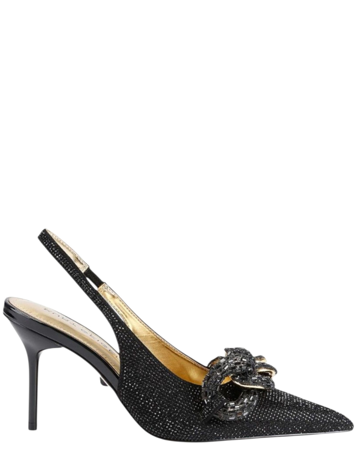 Slingback με διακοσμητική αλυσίδα CRYSTAL CHAIN