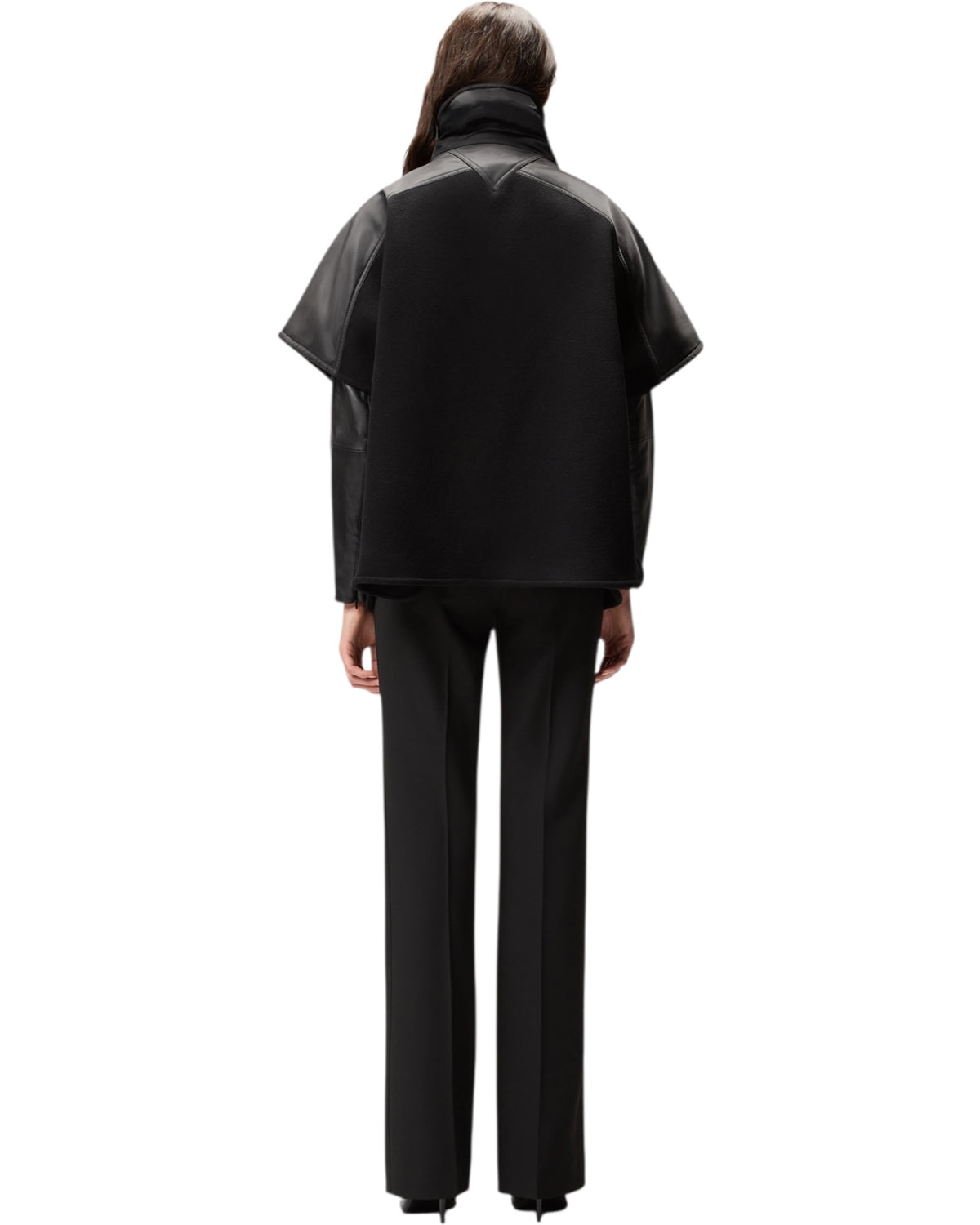 Υφασμάτινη κάπα με ψηλό λαιμό CARBONARA