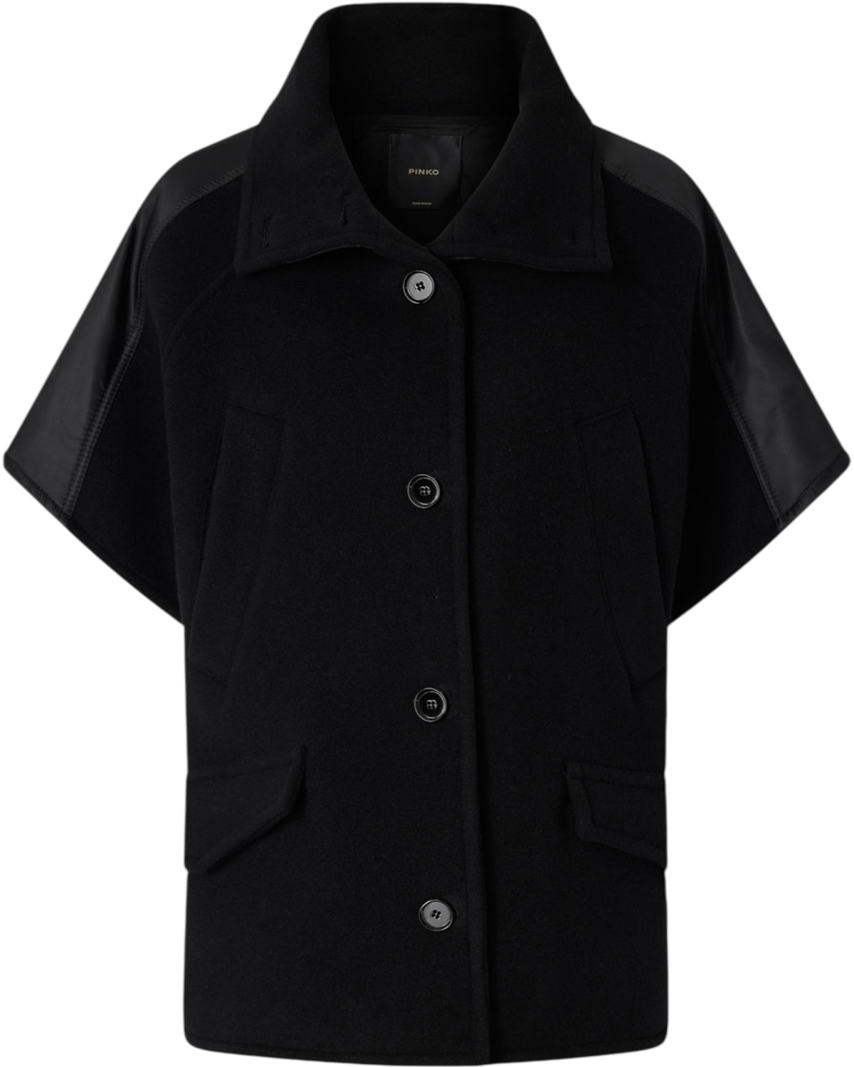 Υφασμάτινη κάπα με ψηλό λαιμό CARBONARA