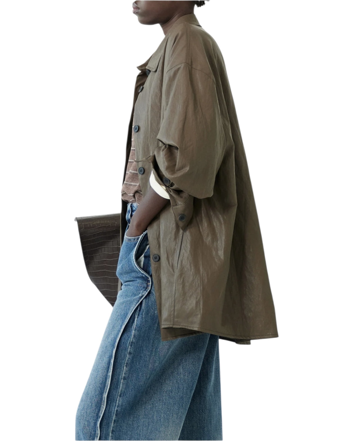 Πουκάμισο από συνθετικό δέρμα ELEH