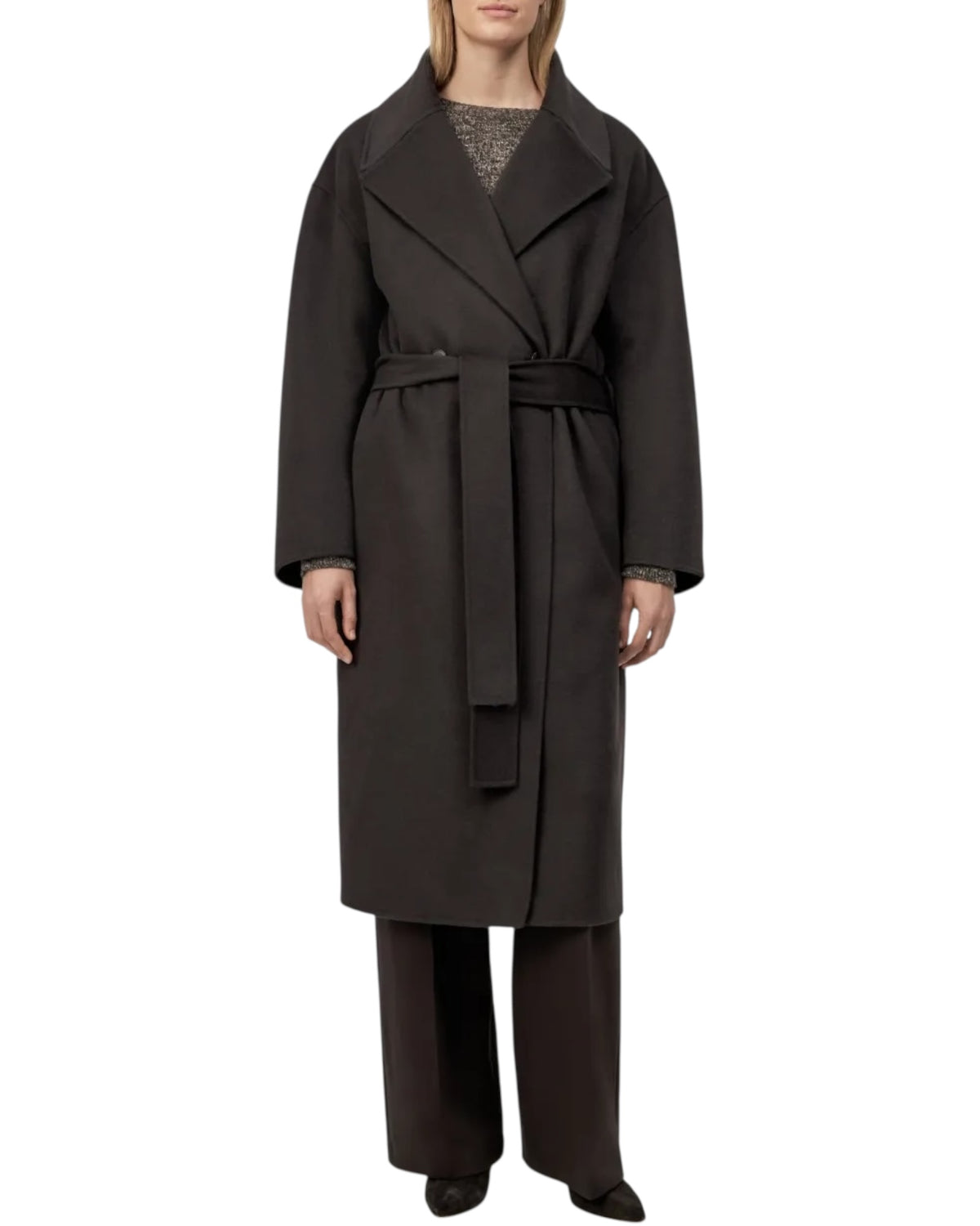 Παλτό με ασορτί ζώνη BUDBY_2