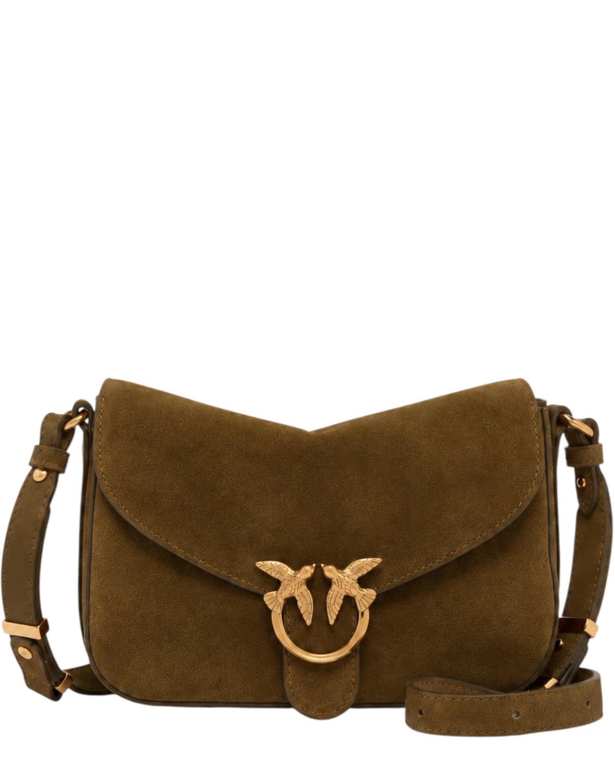 Τσάντα χιαστί LOVE SATCHEL CLASSIC SUEDE