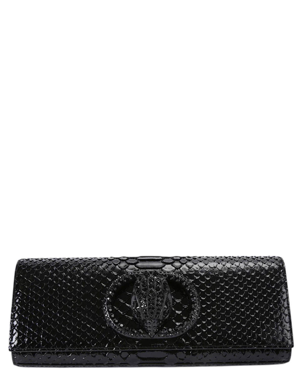 Δερμάτινη τσάντα με ανάγλυφο σχέδιο φιδιού CHELSEA LONG CLUTCH