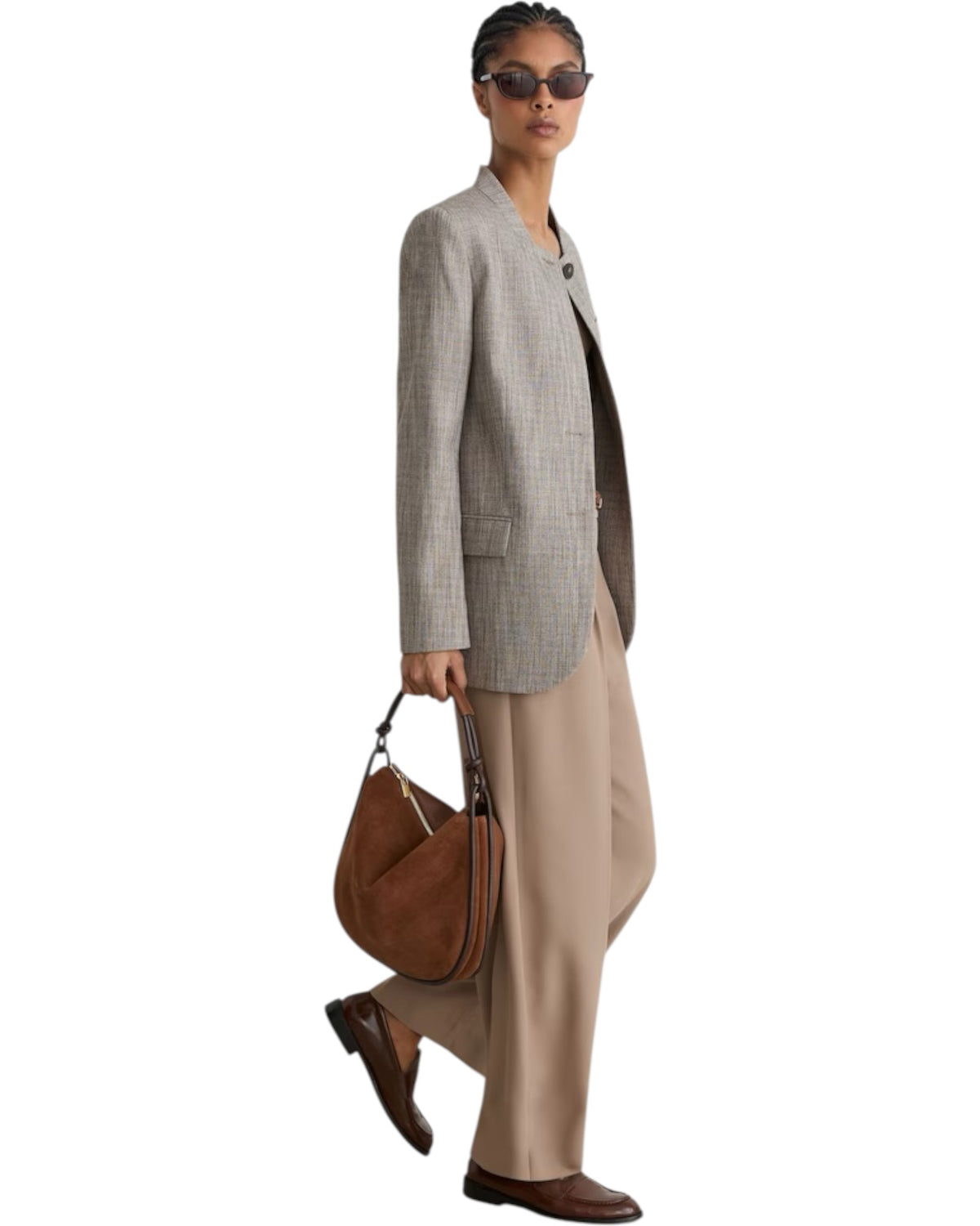 Παντελόνια Twill με λάστιχο στη μέση EDEN