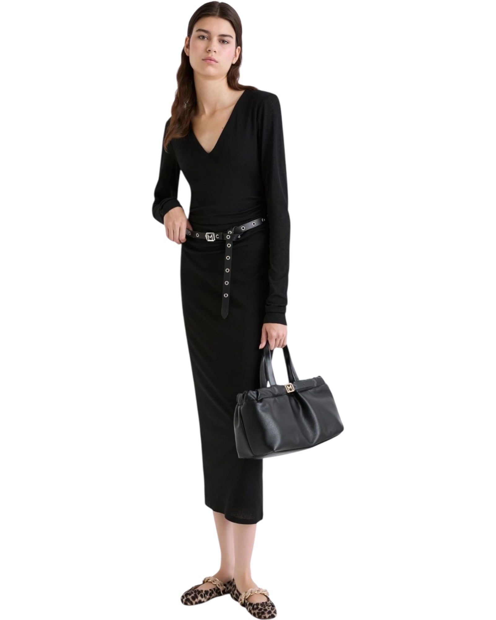 Φόρεμα με σούρες στο πλάι INTRA