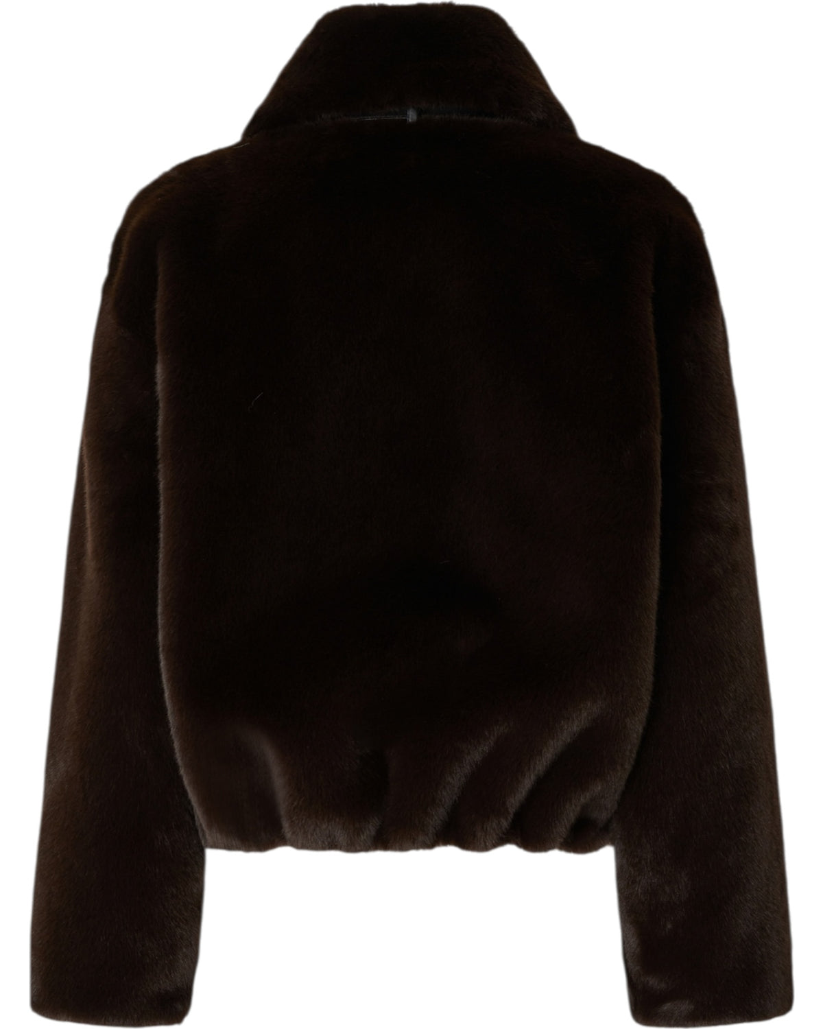 Κοντό μπουφάν από ψεύτικη γούνα ESTEBANA