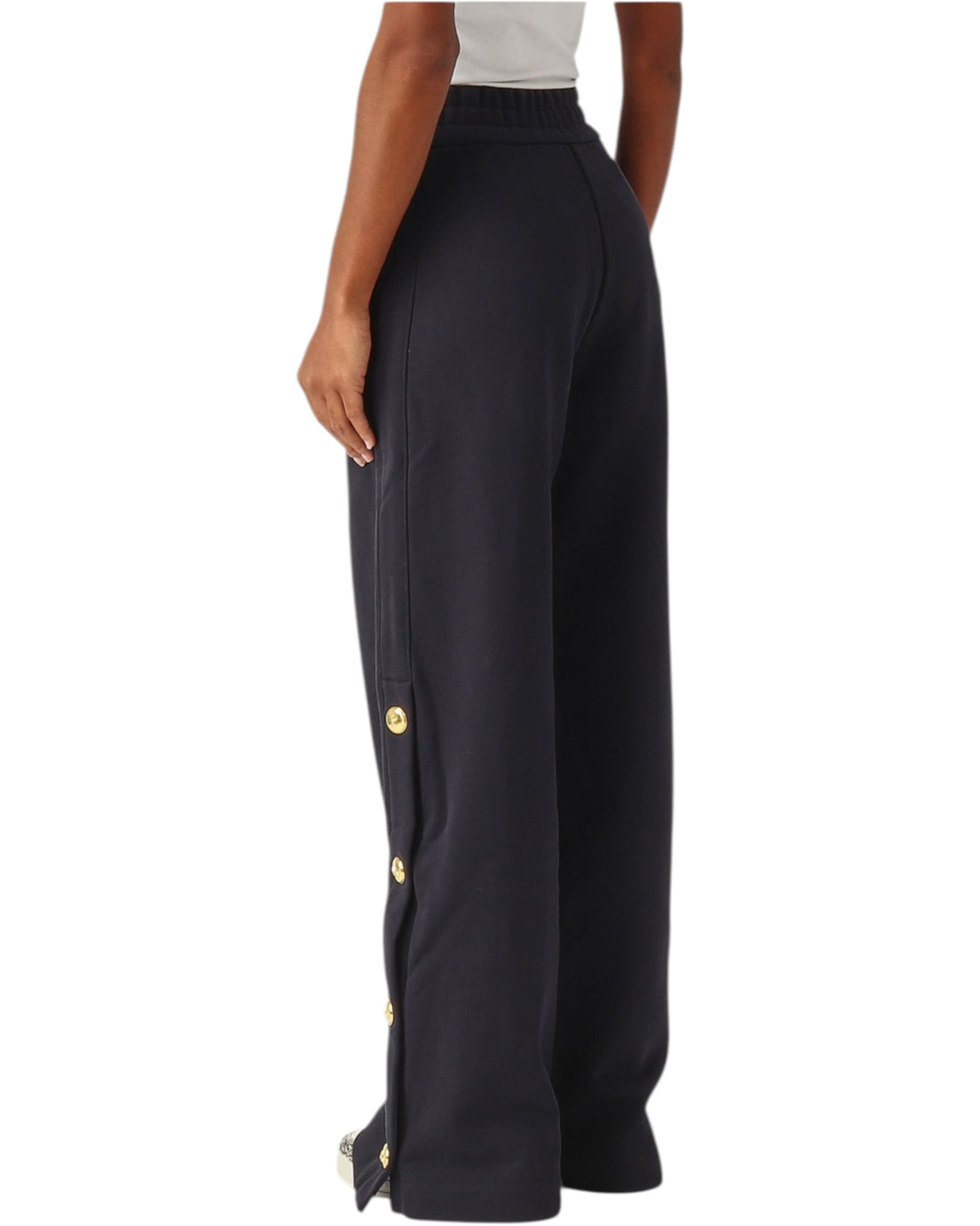 Παντελόνι από φλις με κουμπιά PASTICCIATO