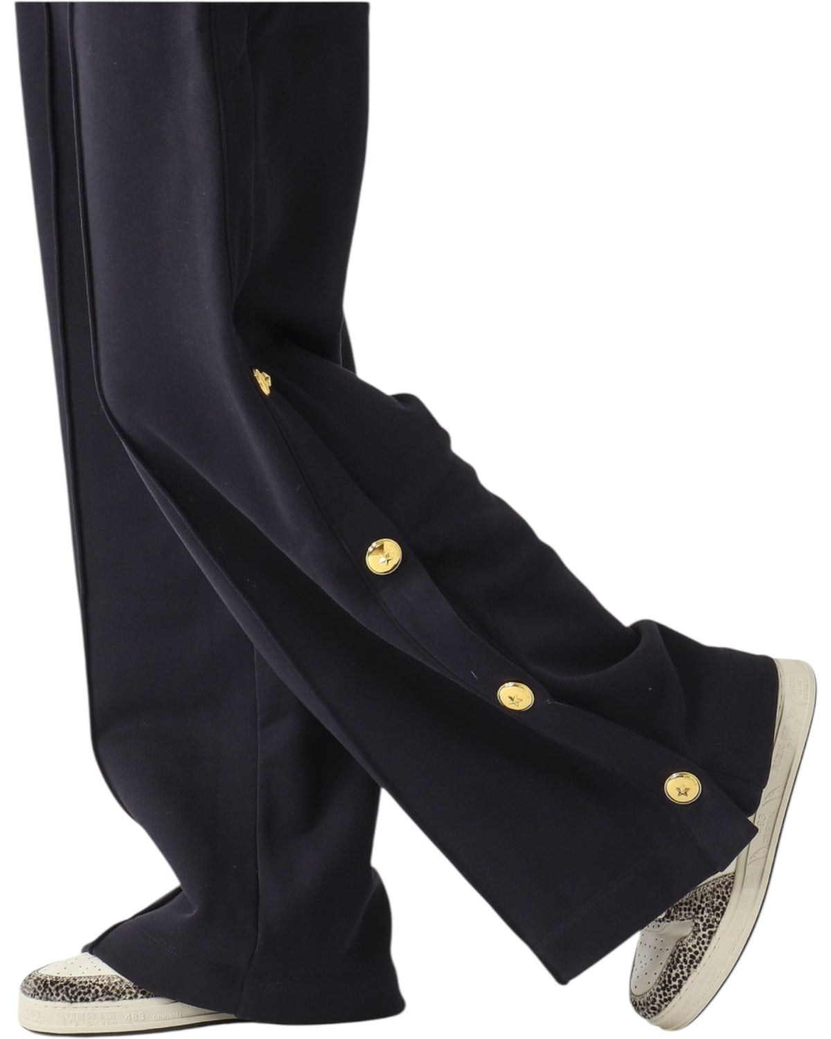 Παντελόνι από φλις με κουμπιά PASTICCIATO