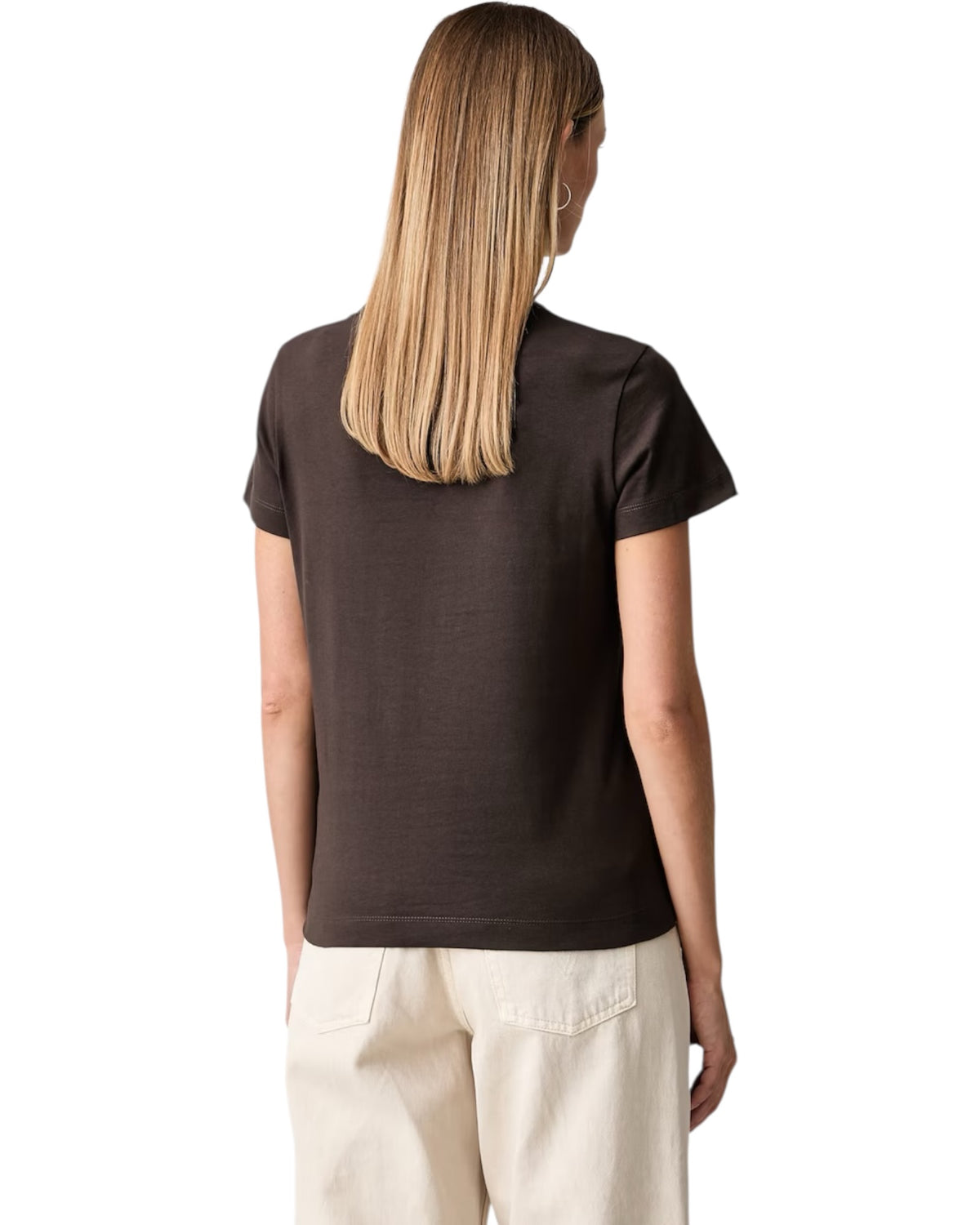 T-shirt Pinko με κεντημένο λογότυπο BUSSOLOTTO