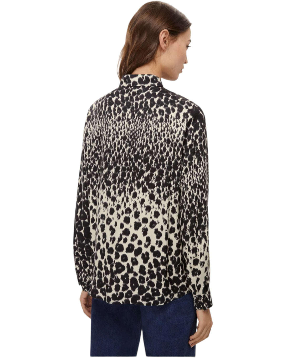 Animal print πουκάμισο OLIVIA