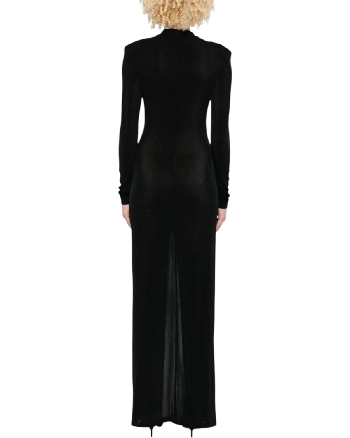 Maxi φόρεμα με μπροστινό σκίσιμο