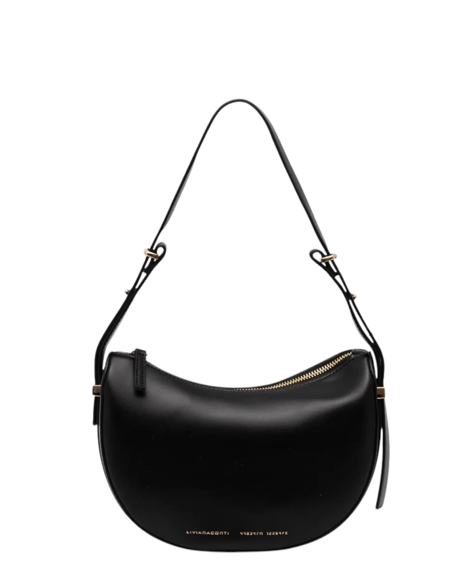 Τσάντα δερμάτινη half moon