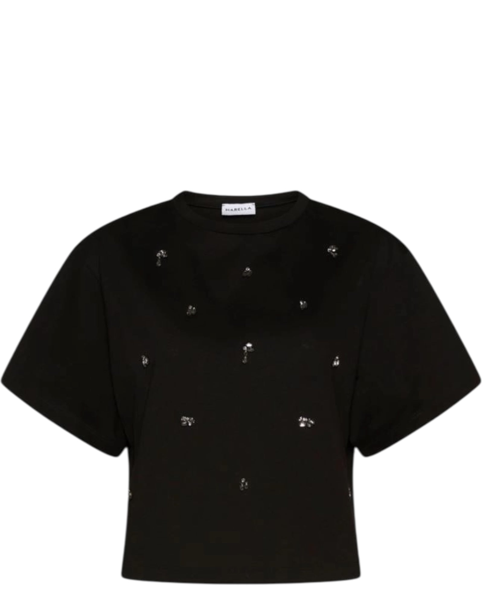 Κοντό μπλουζάκι με κρυστάλλους ARNALDO