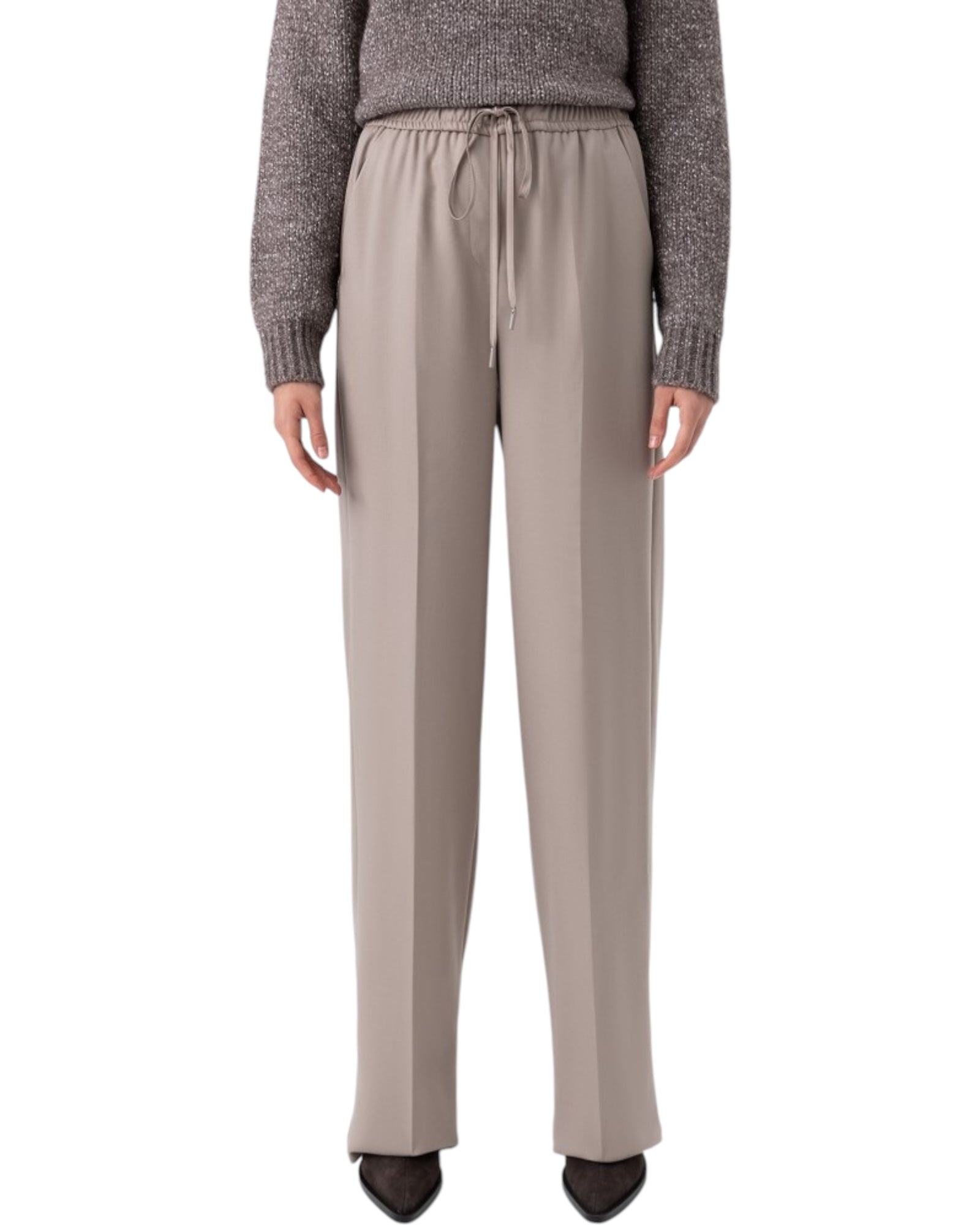 Παντελόνι ψηλόμεσο με λάστιχο ALAMARO