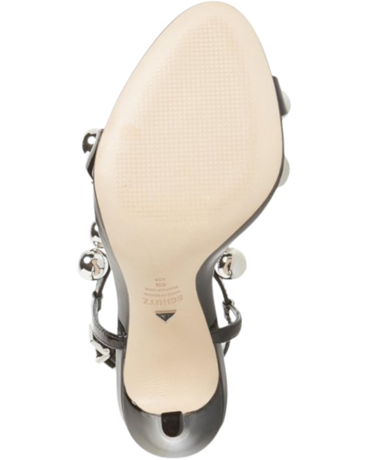 Πέδιλα ψηλά με ασημένιες πέρλες