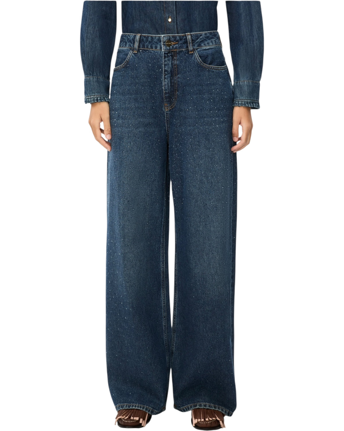 Τζιν με στρας IBLNINASHINE