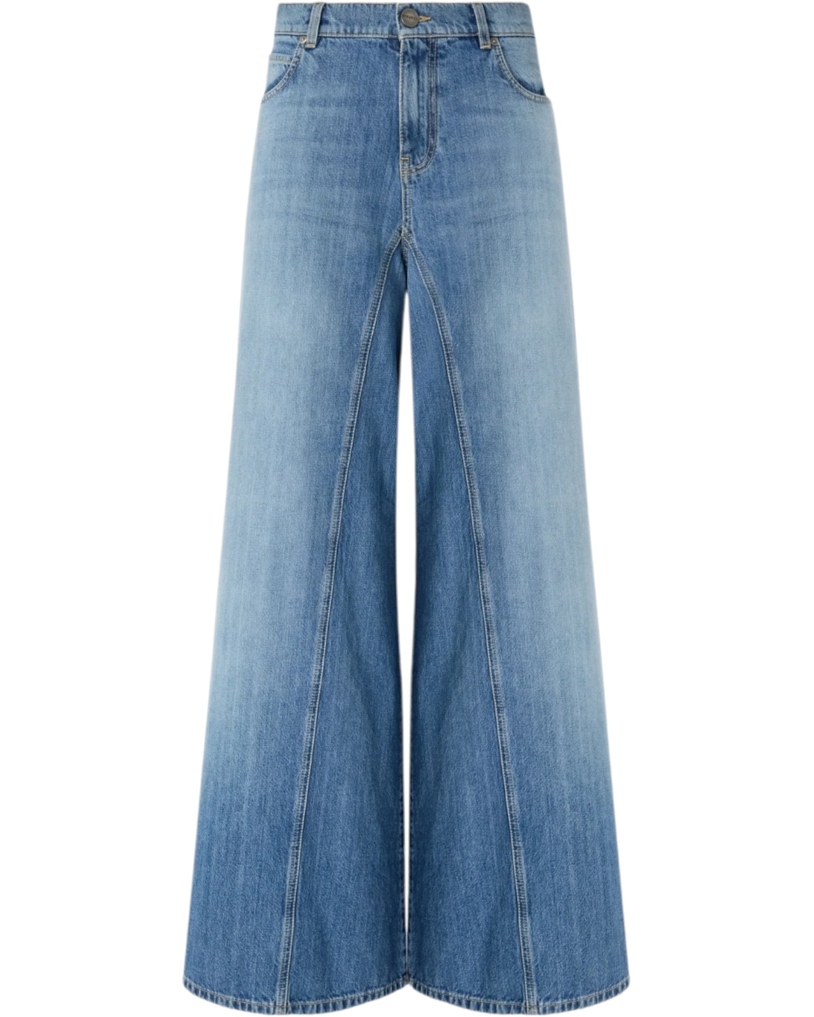 Τζιν φαρδύ με φαρδιά μπατζάκια WINONA