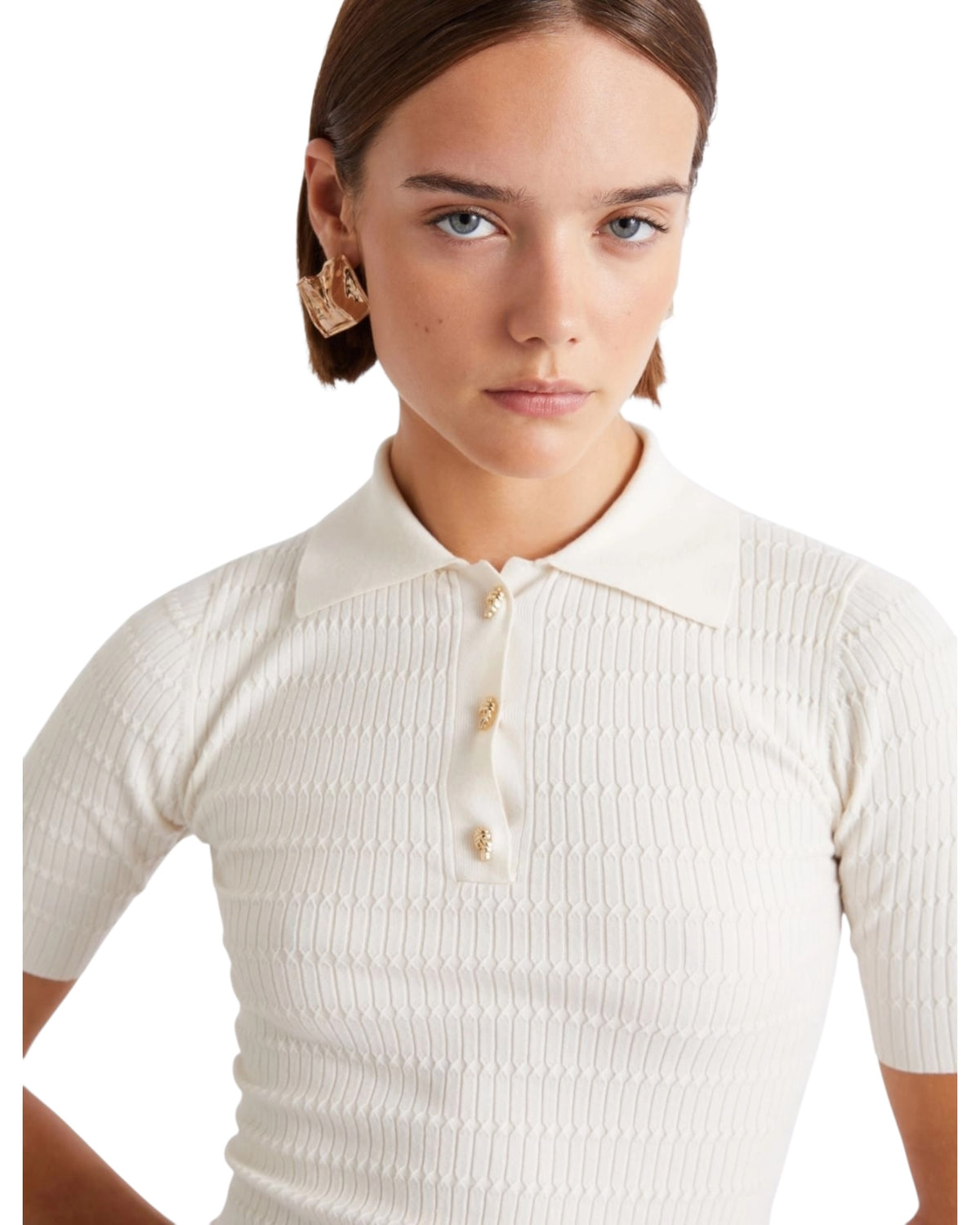 Πόλο μπλουζάκι από βισκόζη MLLLEGNO