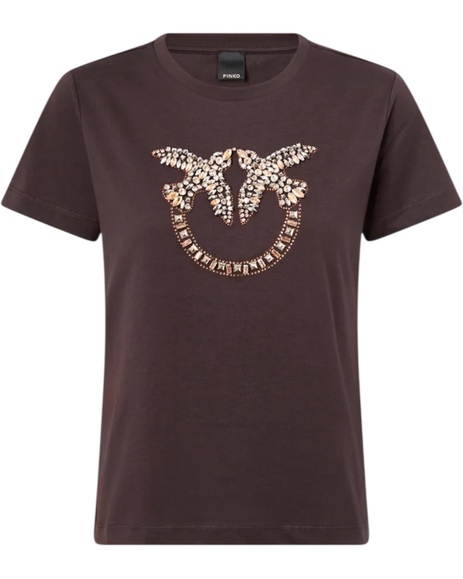 T-shirt QUENTIN Love Birds με διακοσμητικά στοιχεία