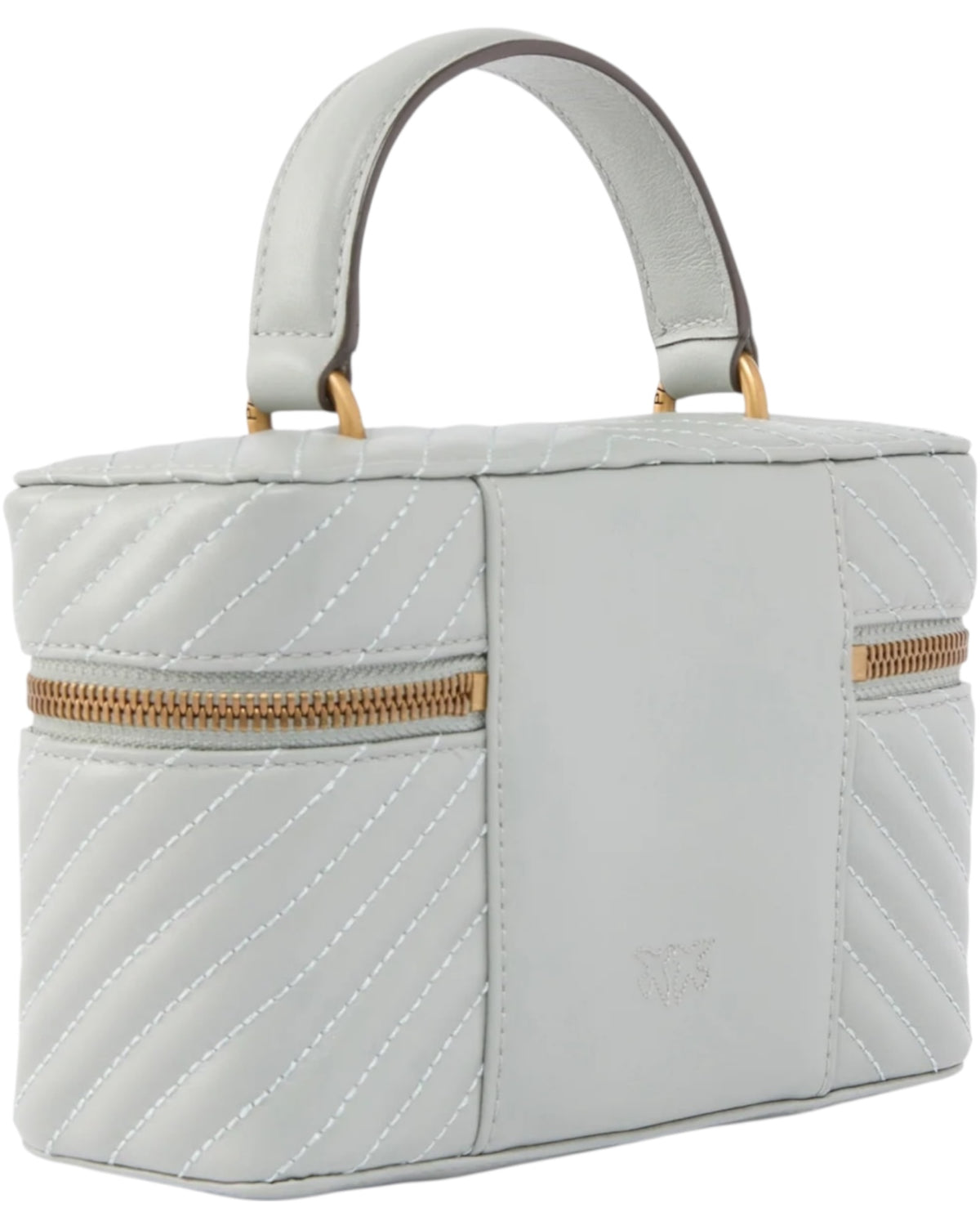 Μίνι τσάντα από δέρμα σε σχήμα chevron VANITY SOFT MINI