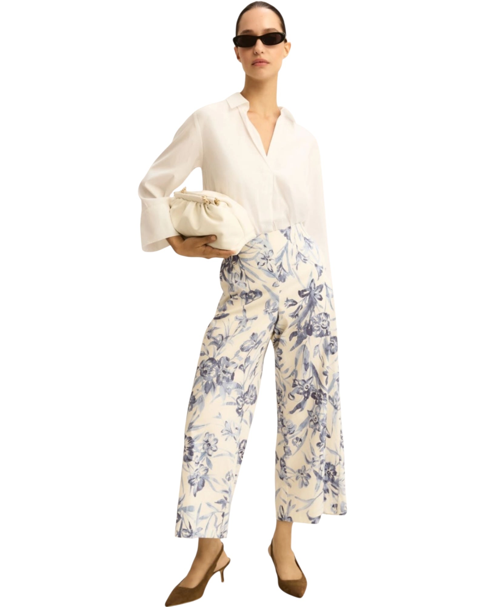 Ελαστικό βαμβακερό παντελόνι EMMTAPIOCA