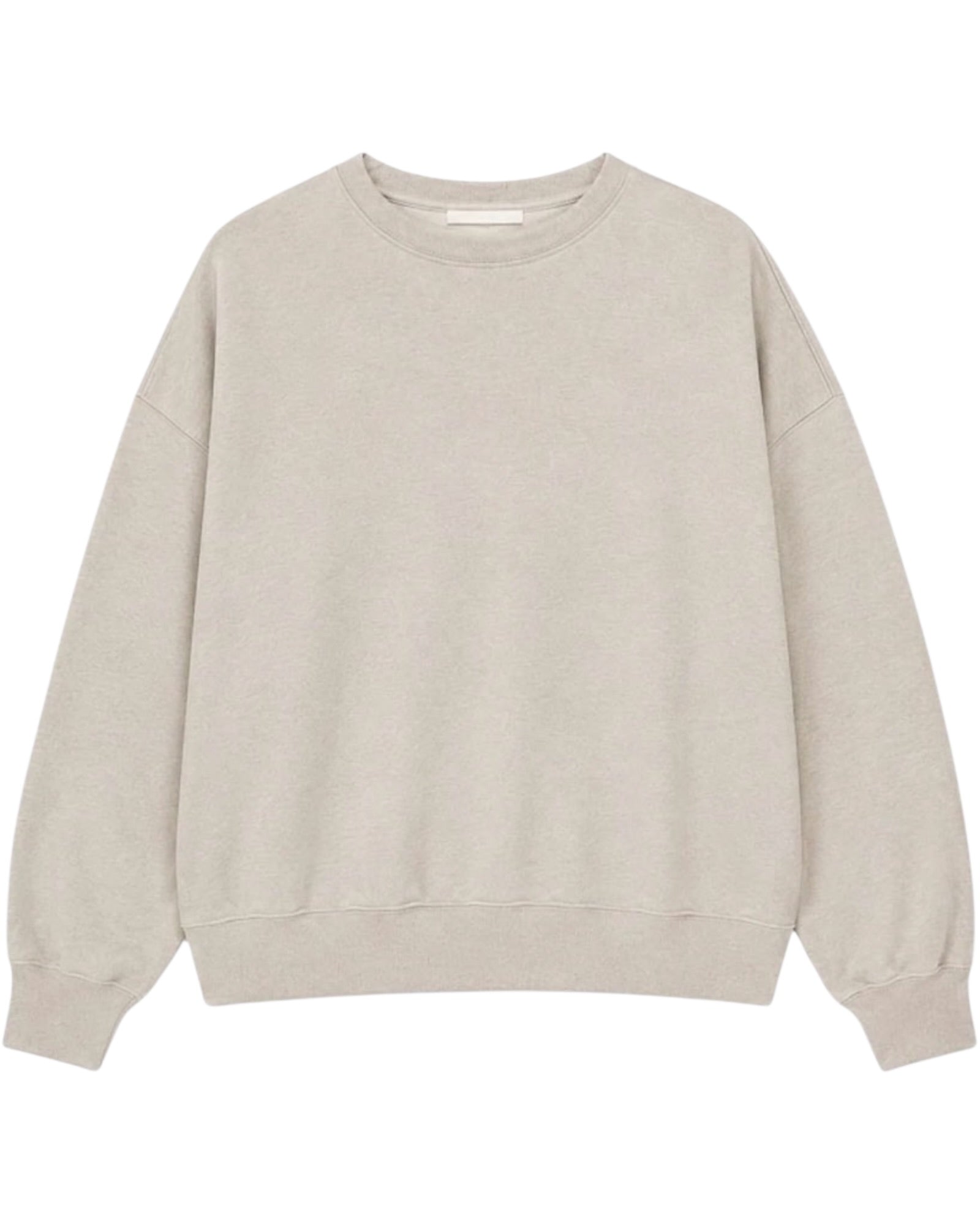 Φούτερ Oversized με Στρογγυλή Λαιμόκοψη