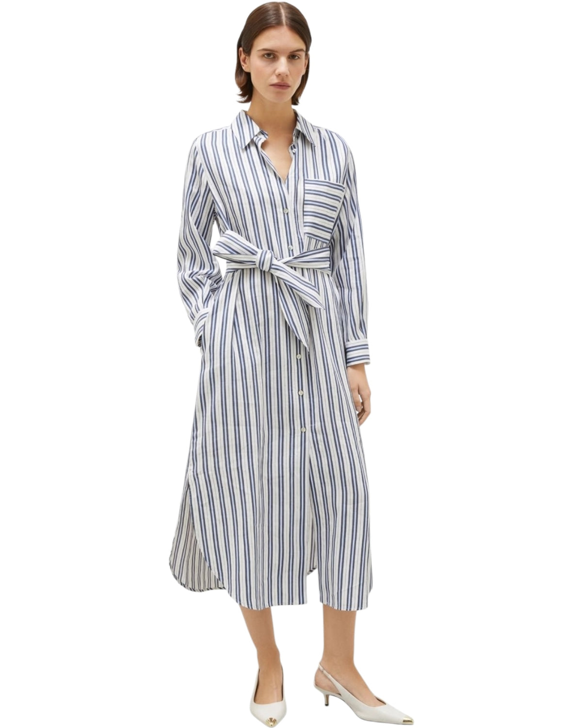 Φόρεμα Midi ριγέ MARE